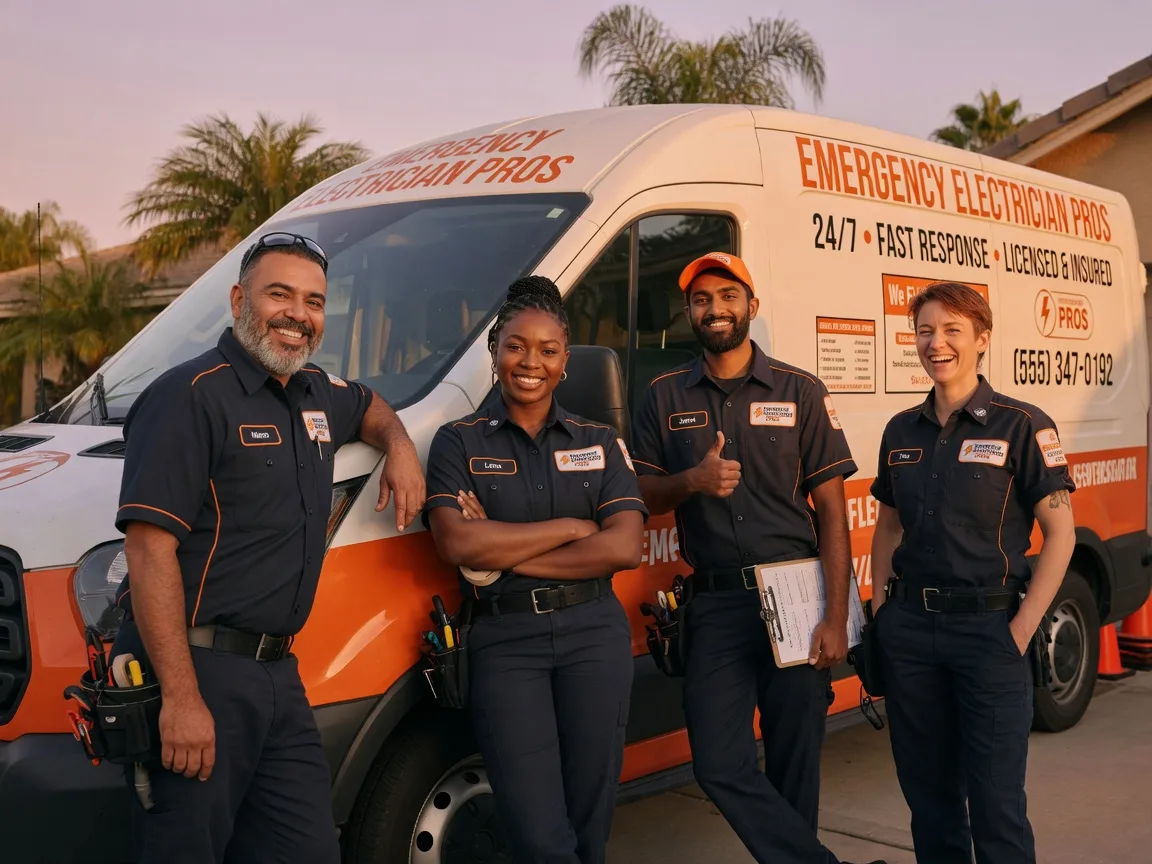 Emergency Electrician company in Richgrove, CA